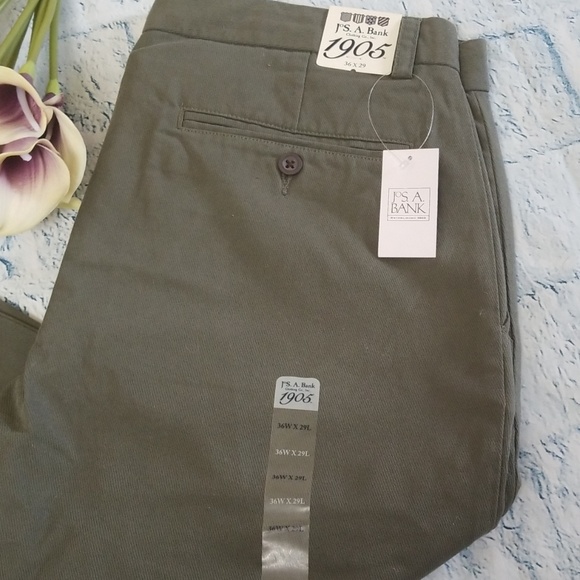 NWT Jo's. A Banks Men's Casual Pants - Picture 2 of 5